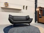 Als nieuw Leolux Tango 3 zits Bank Zwart senso leer, Huis en Inrichting, Leolux, Driepersoons, Ophalen of Verzenden, Zo goed als nieuw