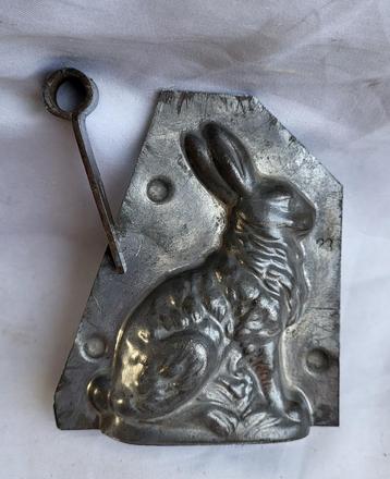 Antieke chocoladevorm: HAAS (met klemmetje) beschikbaar voor biedingen