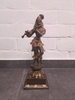 Handcrafted Bronze Krishna Statue/ beeld | Lost Wax Casting, Antiek en Kunst, Ophalen of Verzenden