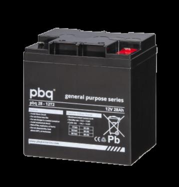 12 volt accu PBQ28-12T2 PBQ AGM accu beschikbaar voor biedingen
