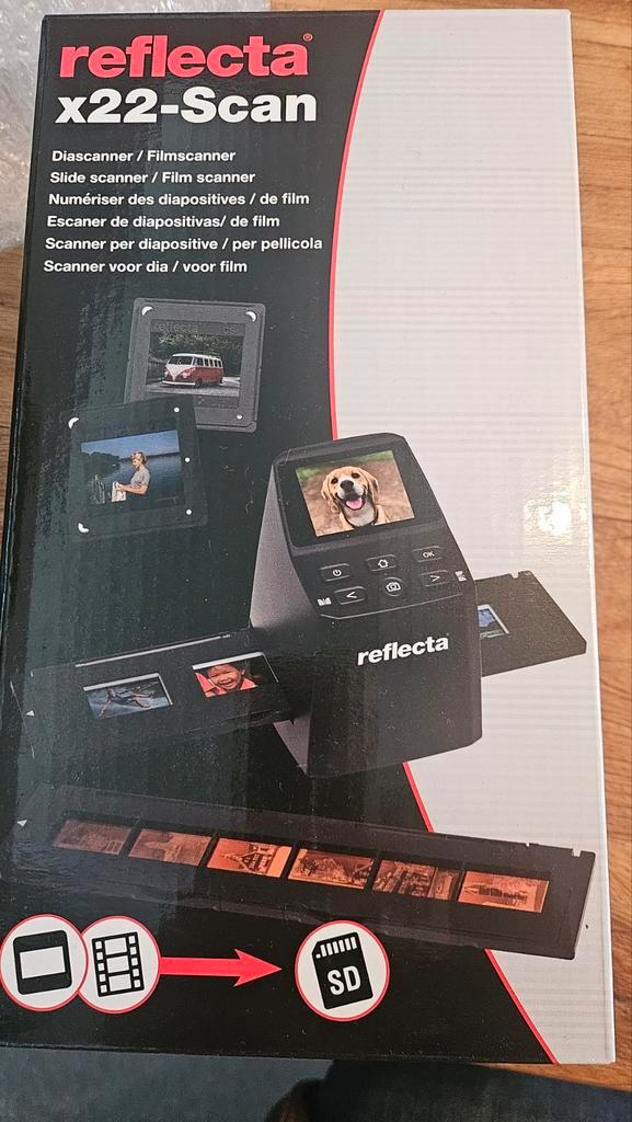 Reflecta x22-Scan Diascanner - Nieuwstaat, Computers en Software, Scanners, Zo goed als nieuw, Diascanner, Windows, Overige, Ophalen of Verzenden