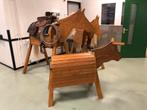 Handgemaakte Houten Paard , SpeelPaard , Lasso Western, Ophalen, Overige typen