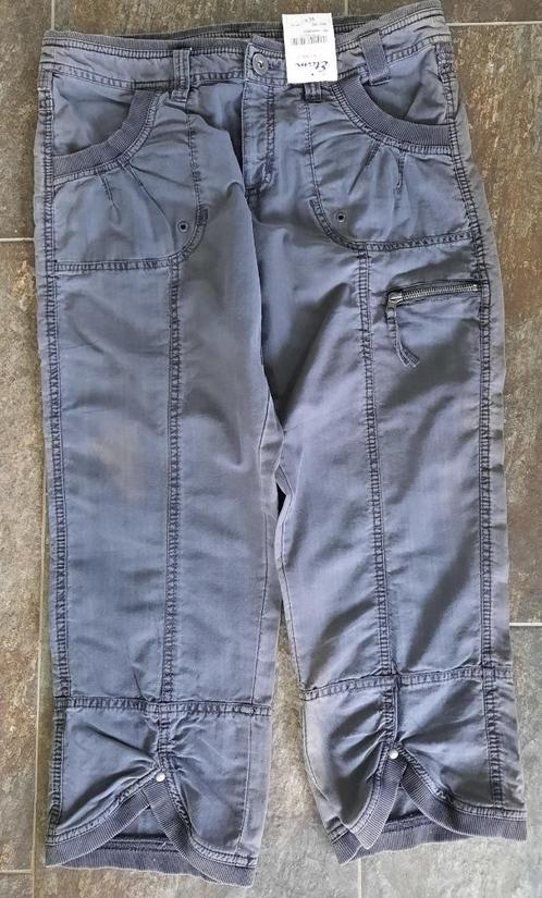 Nieuw Miss Etam 7/8 broek donker grijs 42, Kleding | Dames, Broeken en Pantalons, Nieuw, Maat 42/44 (L), Grijs, Driekwart, Ophalen of Verzenden