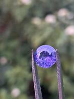 Paarse saffier edelsteen - 1.61crt 7mm Sri Lanka, Ophalen of Verzenden, Nieuw