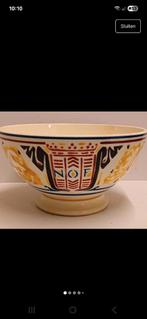 Vintage aardenwerk beslagkom, Antiek en Kunst, Ophalen of Verzenden