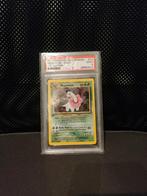 Meganium 1st edition psa 9, Ophalen of Verzenden, Zo goed als nieuw, Losse kaart, Foil