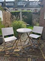 Bistroset Bellano, wicker, nieuw in verpakking, Tuin en Terras, Tuinsets en Loungesets, Bijzettafel, Nieuw, Wicker, Tuinset