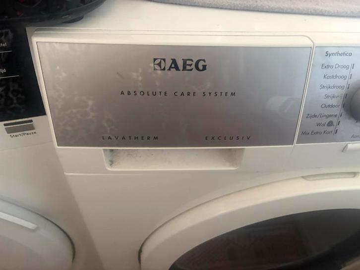 AEG Lavatherm Exclusiv Droger( droog niet ), Witgoed en Apparatuur, Wasdrogers, Gebruikt, Condens, Voorlader, 6 tot 8 kg, 85 tot 90 cm