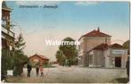 Ansichtkaart Postkaart Briefkaart Stationsplein Steenwijk, Ophalen of Verzenden, Voor 1920, Gelopen, Overijssel
