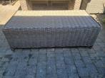 ***  IBIZASTYLE LOUNGE WICKER TAFEL   ***, Ophalen of Verzenden, Zo goed als nieuw, Rechthoekig, Wicker