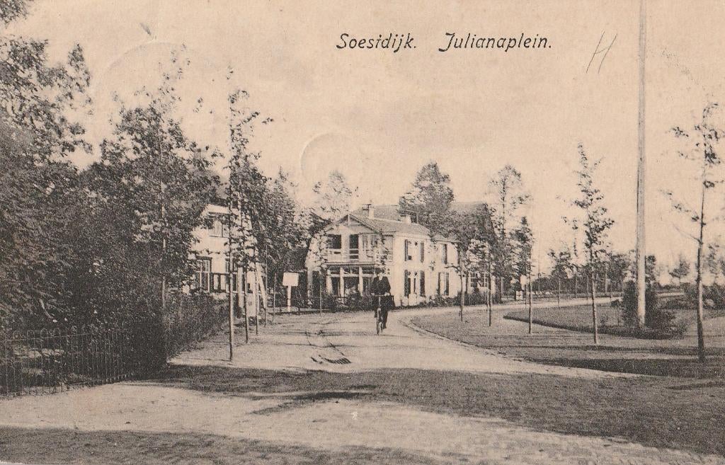 Soestdijk - 793 - twa : Julianaplein, Verzenden, Voor 1920, Utrecht