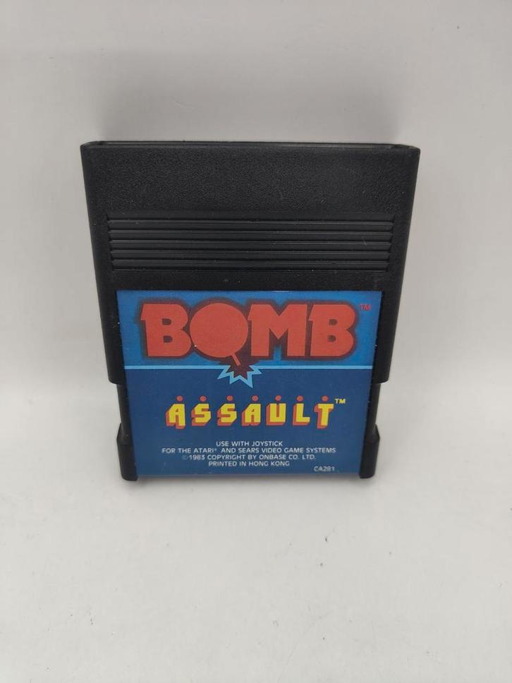 Bomb Assault - Atari 2600, Spelcomputers en Games, Games | Atari, Gebruikt, Atari 2600, Avontuur en Actie, 1 speler, Vanaf 7 jaar