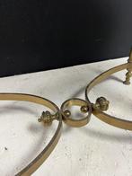 Vintage marmeren bijzettafel, Huis en Inrichting, Tafels | Bijzettafels, Overige materialen, Gebruikt, Niet ingevuld, Ophalen of Verzenden