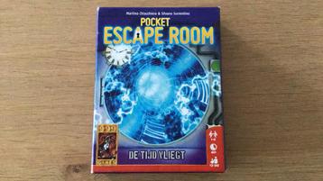 Escape room pocket spel De tijd vliegt beschikbaar voor biedingen