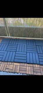 GRIJZE IKEA Vlonders Runnen Balkontegels. 45 stuks, Tuin en Terras, Terrasdelen en Vlonders, Ophalen, Zo goed als nieuw, Kunststof