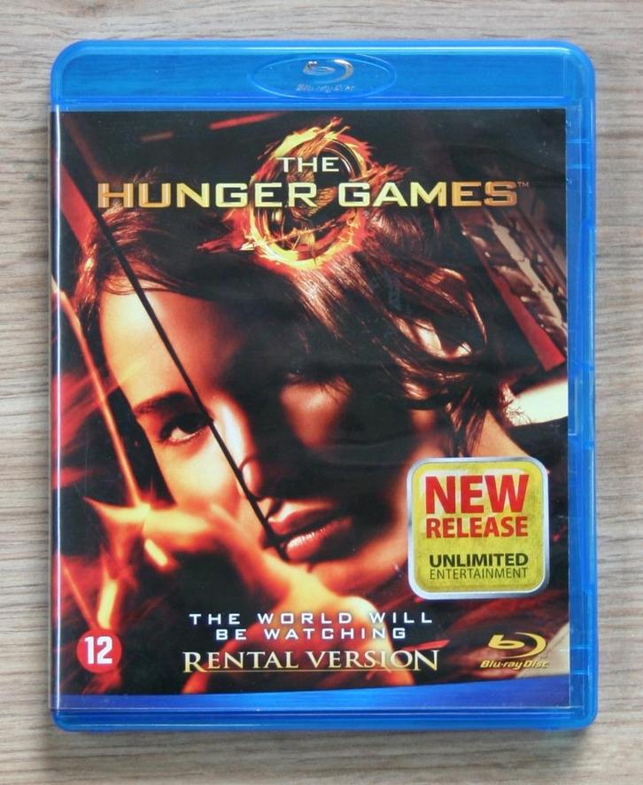 Blu-Ray - The Hunger Games (2012), Cd's en Dvd's, Blu-ray, Zo goed als nieuw, Avontuur, Ophalen of Verzenden