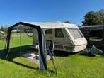 Caravan Beyerland Sprinter 400 D met luifel en voortent, Luifel, 75 kg, Treinzit, Dwarsbed