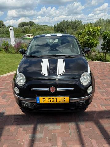 Fiat 500 1.4 16V 73KW C 2009 Zwart beschikbaar voor biedingen