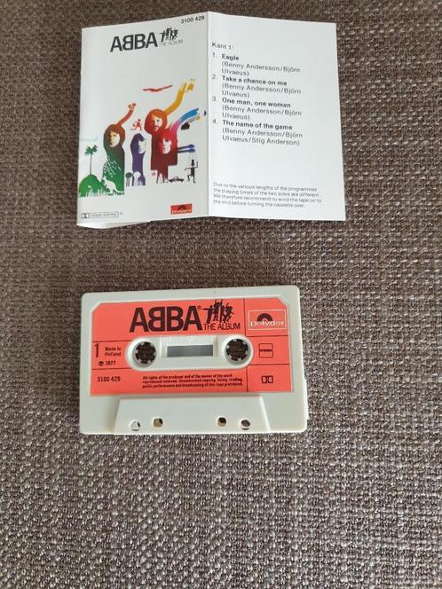 ABBA - The Album, Cd's en Dvd's, Cassettebandjes, Gebruikt, Origineel, Pop, 1 bandje, Met bewaardoos, rek of koffer, Ophalen of Verzenden