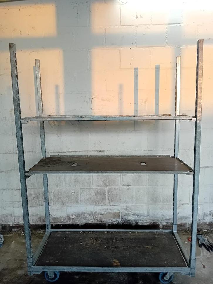 Deense karren 12 stuks, Doe-het-zelf en Verbouw, Transportwagens, Gebruikt, Transportkar, 80 tot 100 liter, Ophalen