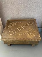 Antieke kist voor slippers - ca. 1880-1930!, Antiek en Kunst, Ophalen of Verzenden