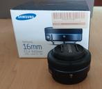Samsung nx lens 16 mm, Ophalen of Verzenden, Gebruikt, Standaardlens