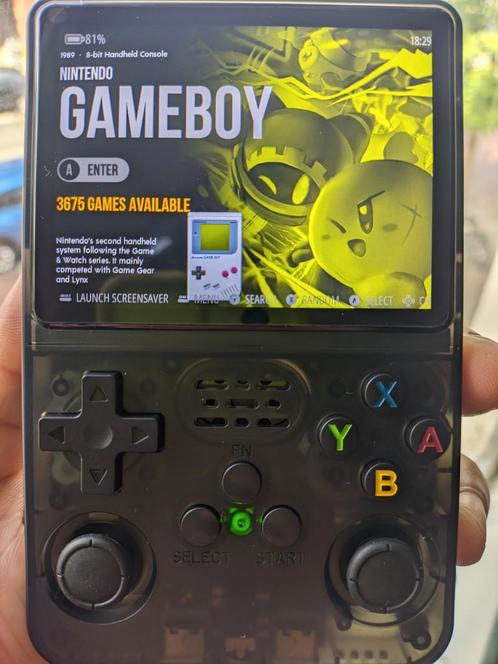 Arkus R36S Retro Console 10.000 games ready Nostalgic NEW, Spelcomputers en Games, Spelcomputers | Nintendo Game Boy, Nieuw, Overige modellen