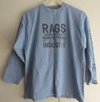 Dunne sweater lichtblauw met prints RAGS mt 146-152, Rags, Ophalen of Verzenden, Zo goed als nieuw, Shirt of Longsleeve