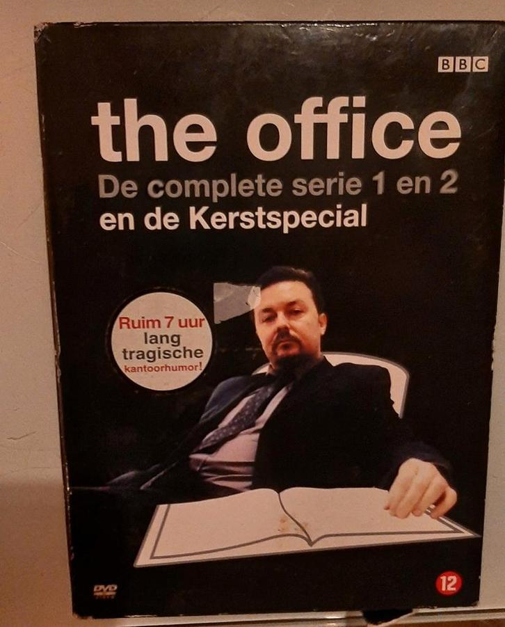 The Office (BBC) Serie 1 & 2 + Kerstspecial - 4 DVD's, Cd's en Dvd's, Dvd's | Tv en Series, Ophalen of Verzenden
