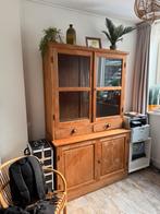 Teakhouten buffetkast. 2 delig, Huis en Inrichting, Ophalen, 100 tot 150 cm, 200 cm of meer, Teakhout