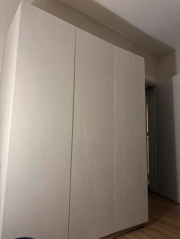 IKEA Pax Forsand Kledingkast - Kalkverf bewerkt - afbeelding 1