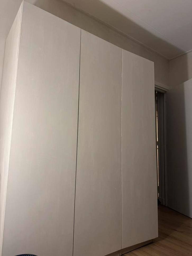 IKEA Pax Forsand Kledingkast - Kalkverf bewerkt, Huis en Inrichting, Kasten | Kledingkasten, Zo goed als nieuw, 200 cm of meer