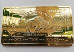 1 Troy Oz .999 Puur gold Titanium America Buffalo baar!!, Verzenden, Goud