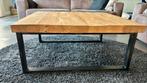 Industriële salontafel, Huis en Inrichting, Tafels | Salontafels, Ophalen, Gebruikt, 50 tot 100 cm, 50 tot 100 cm