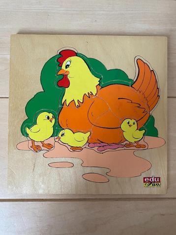  Edu fun houten puzzel beschikbaar voor biedingen