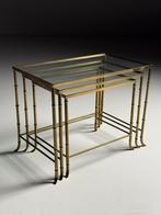 Faux Bamboo nesting tables, Ophalen