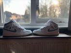 Air Jordan 1 mid Neutral Grey, Kleding | Heren, Ophalen of Verzenden, Wit, Zo goed als nieuw, Sneakers of Gympen