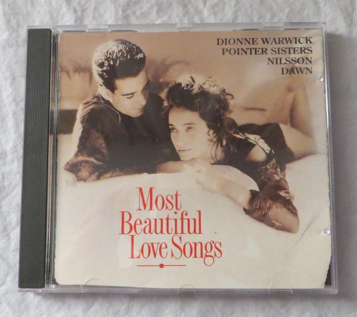 CD - Most beautiful love songs (4 tracks Pointer Sisters ea), Cd's en Dvd's, Cd's | Verzamelalbums, Ophalen of Verzenden