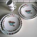 Jet strawberry  aardbeien melamine servies, Ophalen of Verzenden