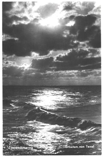 990479 Texel 1958 Gelopen met postzegel beschikbaar voor biedingen