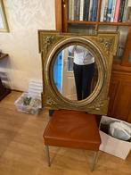 Antieke spiegel, Ophalen of Verzenden, Rechthoekig, 50 tot 100 cm, Minder dan 100 cm