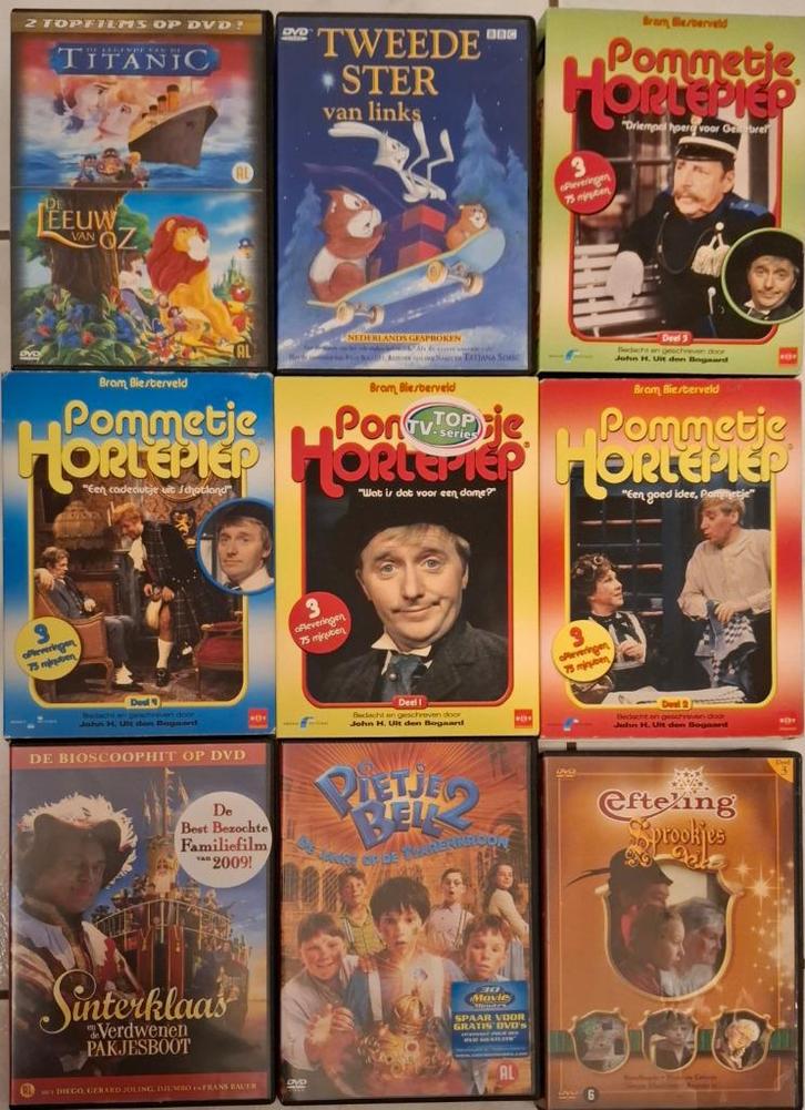 Diverse kinderfilms op DVD, Cd's en Dvd's, Dvd's | Kinderen en Jeugd, Zo goed als nieuw, Film, Avontuur, Alle leeftijden, Ophalen of Verzenden