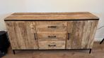 Dressoir – massief hout met kasten en lades, Ophalen, Rustiek, 150 tot 200 cm, Zo goed als nieuw