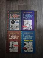 Het Leven van een Loser - 4 Boeken, Ophalen of Verzenden, Gelezen, Jeff Kinney, Fictie algemeen