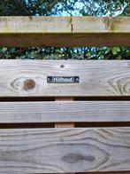 2 Hillhout Flux schermen + palen, Tuin en Terras, Schuttingen, Ophalen, Minder dan 3 meter, Hout, 1 tot 2 meter