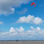 Kite set met mountainboard en accessoires, Sport en Fitness, Vliegeren, Vierlijns, Gebruikt, Ophalen