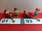 Playmobil Bolderkar Rood Baby Poppetjes Onderdelen 1,95, Verzenden, Gebruikt, Complete set