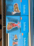 Sobotta Atlas Anatomie Deel 1 & 2 + Tabellen, Overige supermarkten, Ophalen of Verzenden