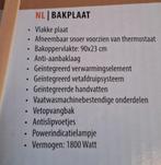 Bakplaat, gourmet, Ophalen of Verzenden, 4 t/m 7 personen