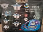 Eisenbach Professional 16-delige Pannenset - Nieuw, Nieuw, Pannenset, Ophalen of Verzenden, Rvs